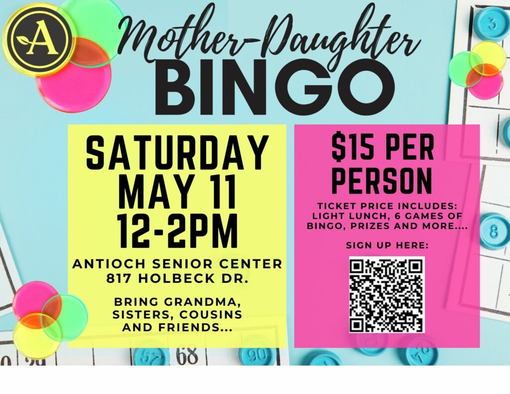 Mother / Daughter Bingo @ Antioch Senior Center | Antioch | Illinois | United States