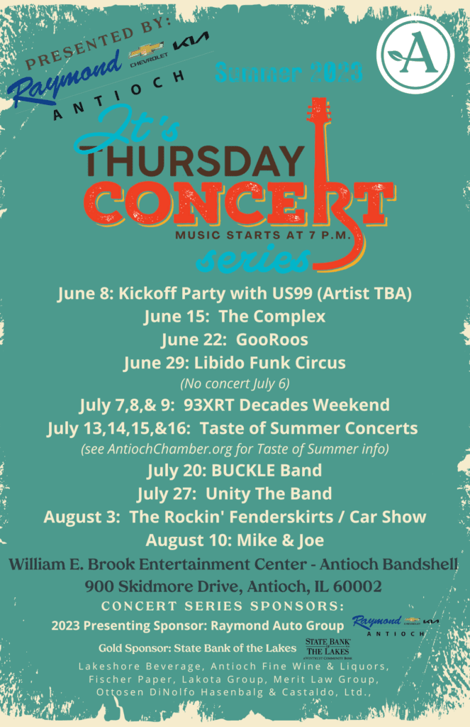 Antioch Summer Concerts 2025 Vally Isahella